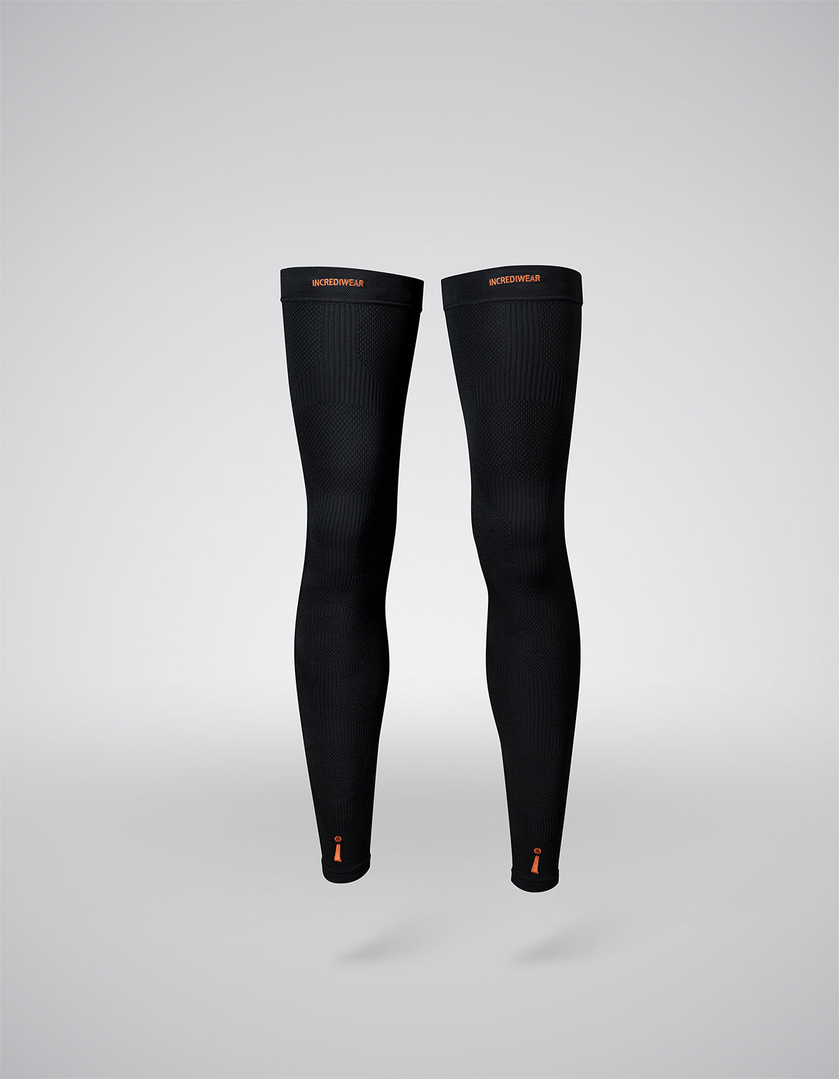 NEW Full Leg Sleeves Long Compression Sleeve Knee Large (1 Pair), Black &  Gray
